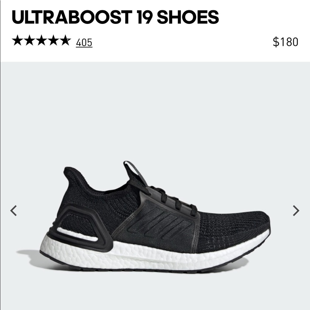 Never worn Adidas ultra boost sneaker